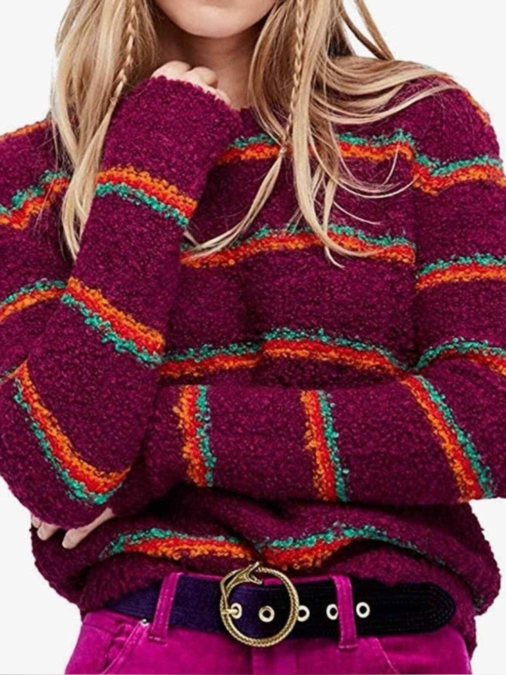 Free People Best Day Ever Sweater sz small